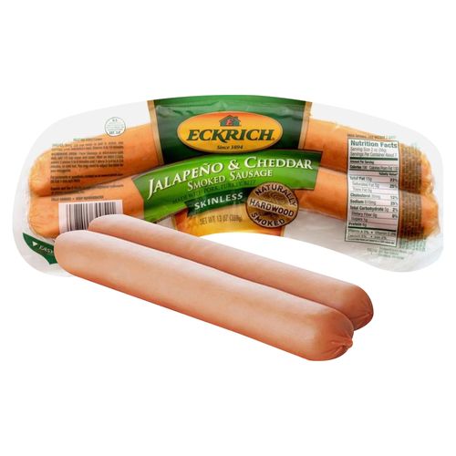 Salchicha Eckrich Jalapeño Cheddar - 397gr