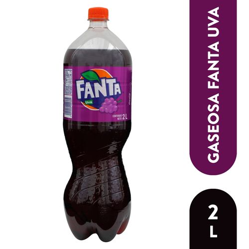 Gaseosa marca Fanta naranja regular - 2 L