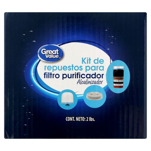 Kit De Repuestos Great Value Para Filtro Purificador - 2 lb