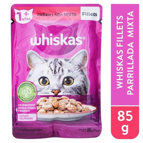 Alimento Whiskas gato parrillada mixta - 85 g
