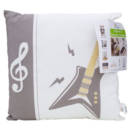 Msk Cojin Con Guitarra 40x40 Cm