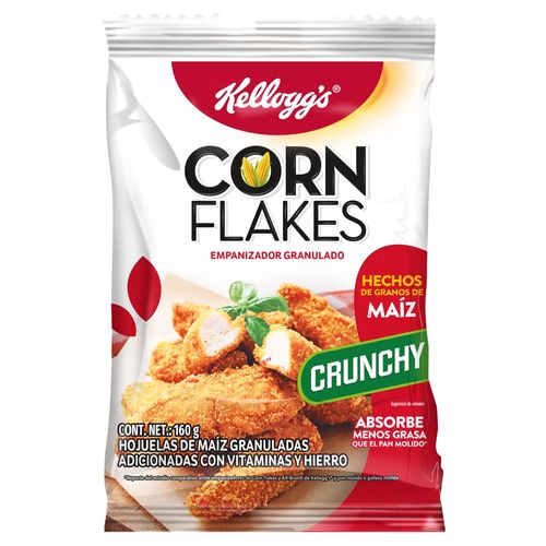Empanizador Kelloggs Corn Flakes - 160 g