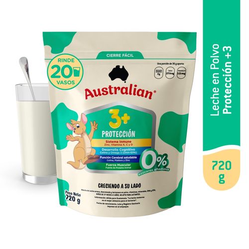 Leche en polvo Australian Proteccion 3 -720 g