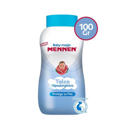 Talco para Bebes Mennen Baby Magic Azul - 100 g