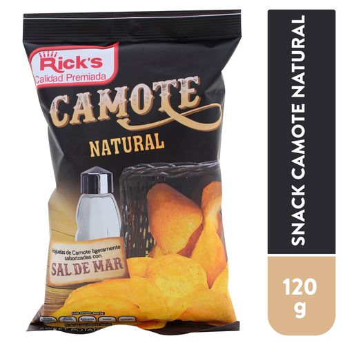 Snack Ricks Camote Natural - 120 g