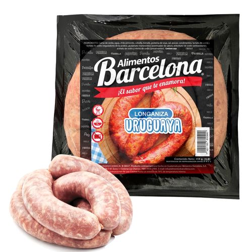 Longaniza Barcelona Tipo Uruguaya - 1 Lb