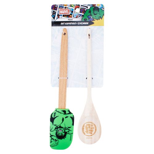 Set Marvel C De Espatula Y Cuchara