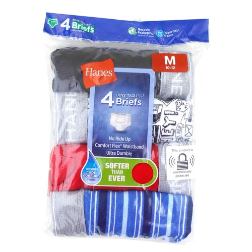 Bóxeres Hanes para niño surtidos 5 pack - Talla S