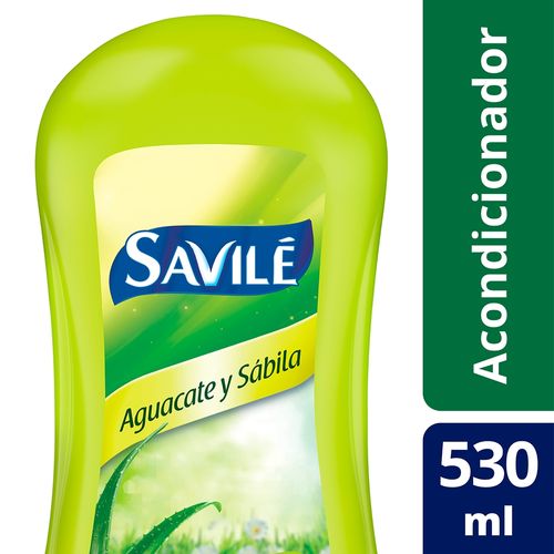 Acondicionador Savilé Aguacate Y Sábila - 530ml