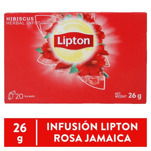 Infusion Lipton Rosa Jamaica 26 Gr