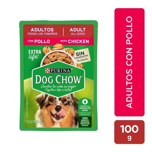 Alimento Húmedo Perro Adulto Purina Dog Chow Pollo - 100 g