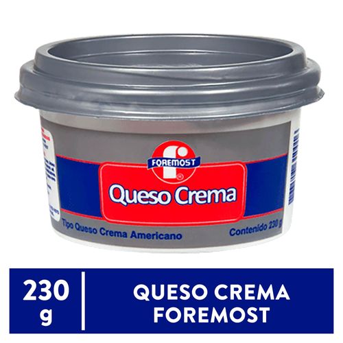 Queso Foremost Crema Tarro - 230 g