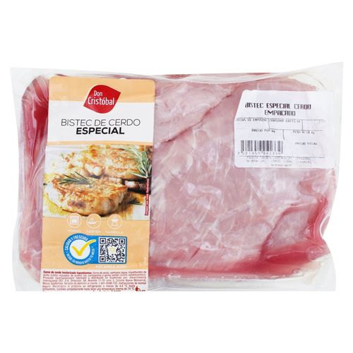Bistec Don Cristobal Especial Cerdo Empacado - 1 lb