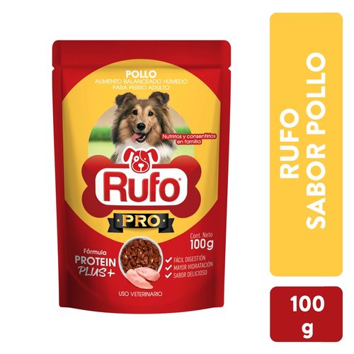 Perro Rufo Pro Adulto Humedos Pollo100gr