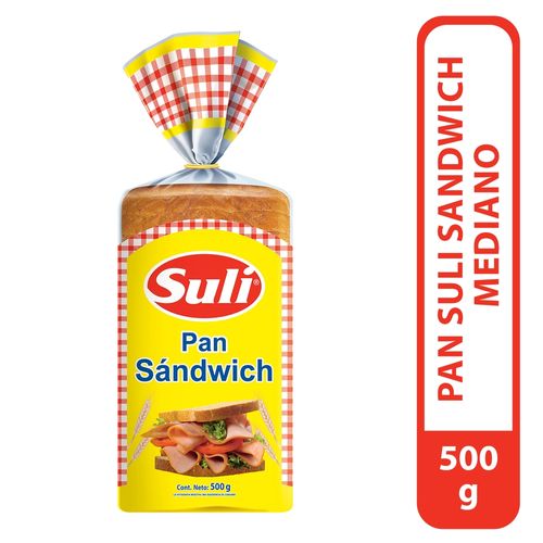 Pan Suli sándwich Mediano - 500 g