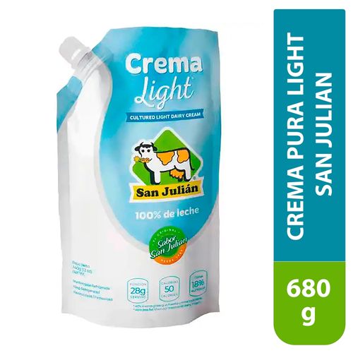 Crema San Julian pura light - 680 g