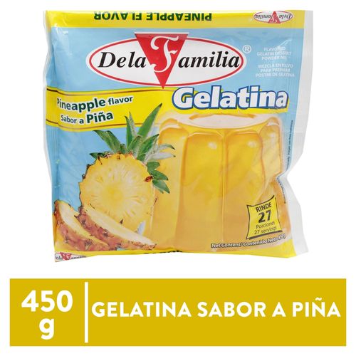 Gelatina De la Familia sabor piña - 450 g