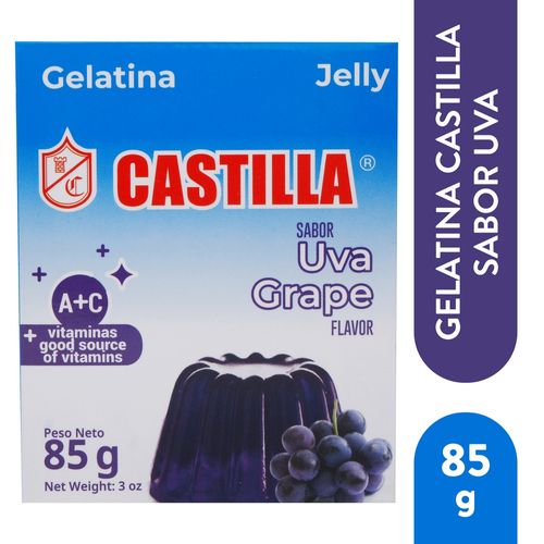 Gelatina Castilla de Uva Cajita - 85 g