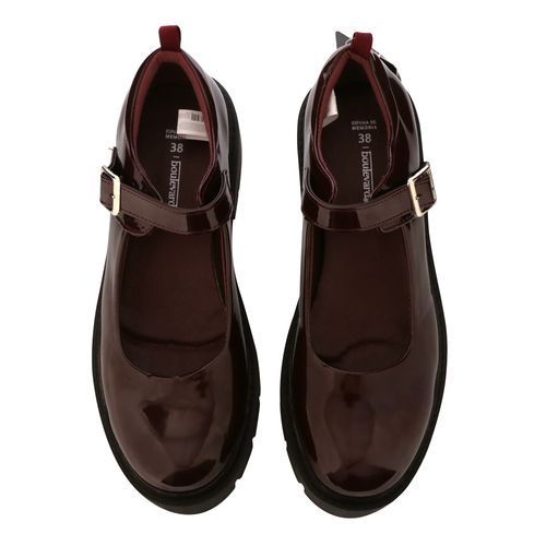 Chunky Loafers Burgundy