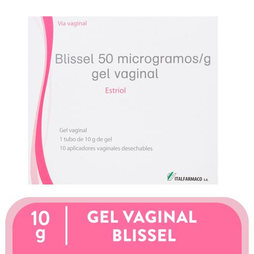 Anticonceptivos, Hormonal y Salud Sexual It Blissel Gel Vag Tub 10g 10 Aplic