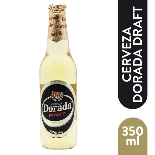 Cerveza Dorada draft en botella - 355 ml