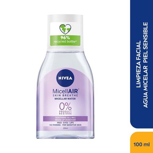 Agua Micelar Nivea Piel Sensible - 100ml