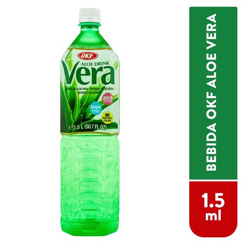 Bebida Okf, Aloe Vera Sin Azúcar - 1500ml
