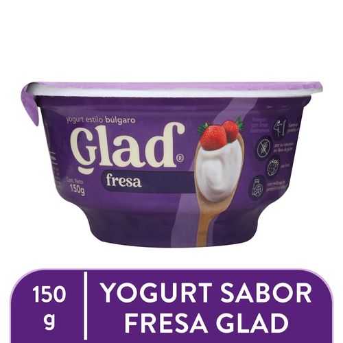 Yogurt Glad sabor fresa - 150 g