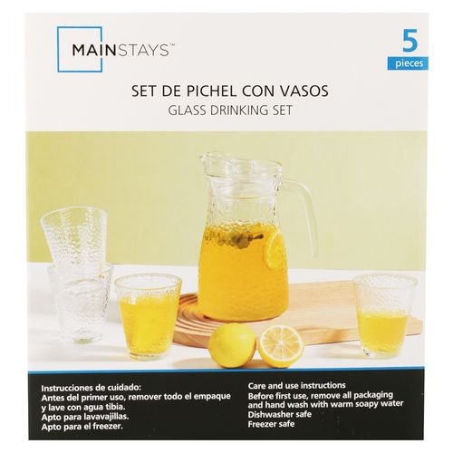 Ms Set De Pichel Con Vasos 5pzs