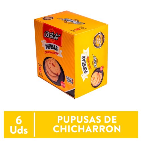 Comida Congelada Delisto Pupusas De Chicharron 20 oz