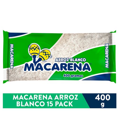 15pack Macarena Arroz Blanco 400gr