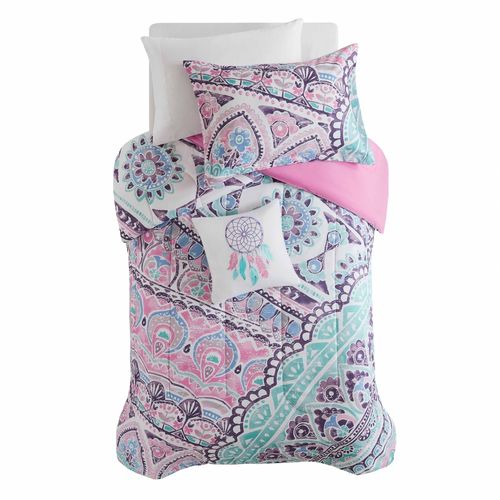 Edredon Mainstays Kids lidia multicolor - 4 Pzas