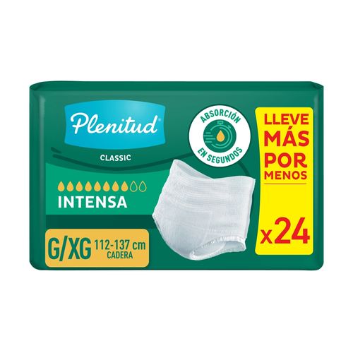 Pants Desechables Plenitud Classic G/XG - 24 Unidades