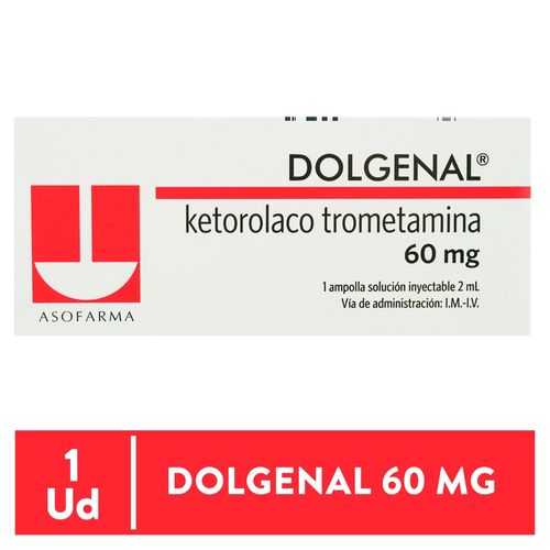 Dolgenal Asofarma 60 Mg X 1 Ampolla