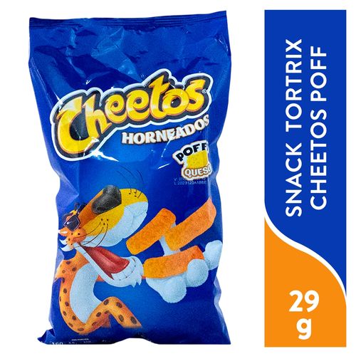 Snack Tortrix Cheetos Poff - 29 g
