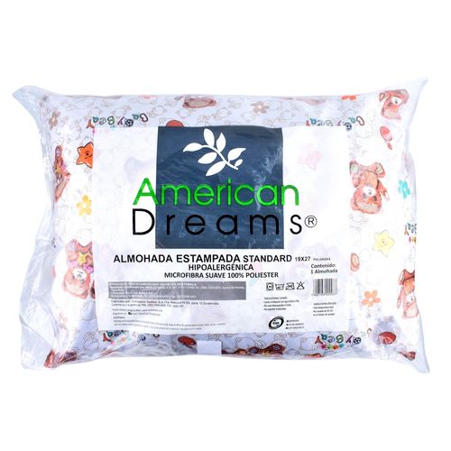 Almohada American Dream Estampada