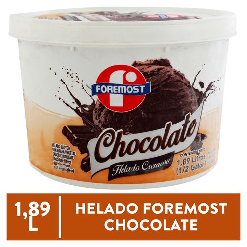 Helado Foremost Chocolate - 1890 g