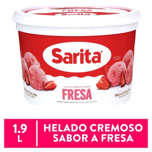 Helado Sarita Fresa - 1000 g