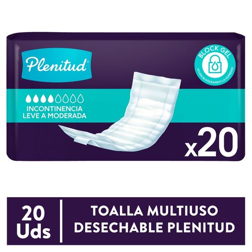 Toalla Multiuso Plenitud Aposito 20ea
