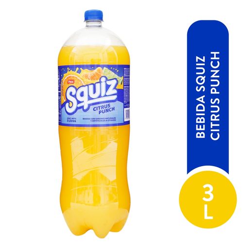 Bebida Squiz Citrus Punch - 3000ml