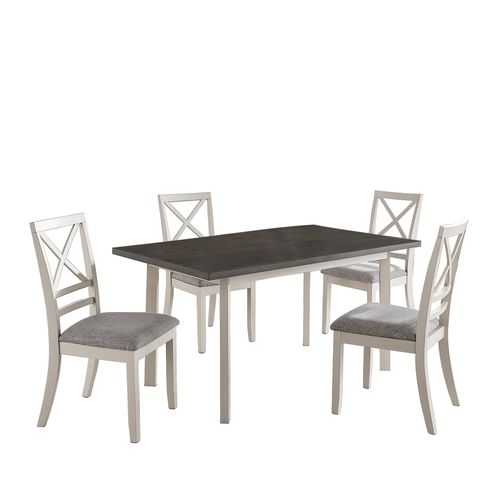 Set Mainstays Comedor Blanco - 5 Pzas