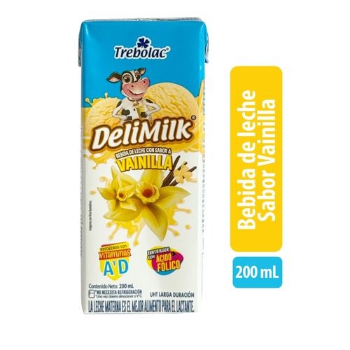 Bebida Delimilk Trebolac Sabor Vainilla - 200 ml