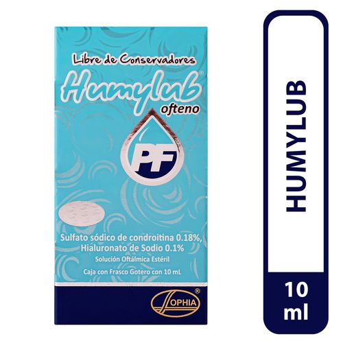Humylub Pf Ofteno Solución Oftalmico 10ml
