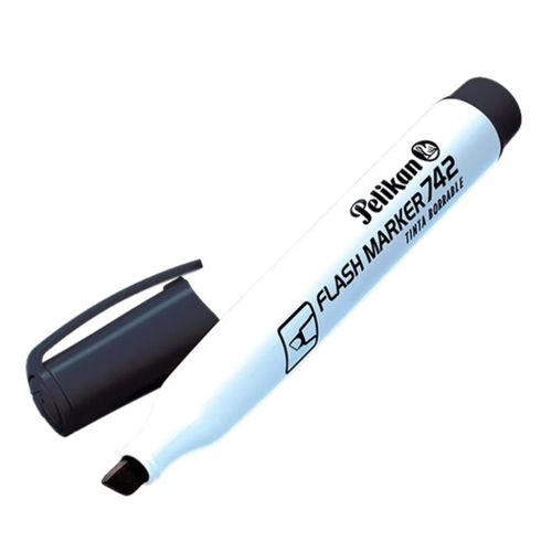 Marcador Pelikan 742 negro para pizarra no tóxico