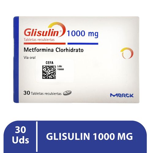 Glisulin 1000 Mg X30 Tab