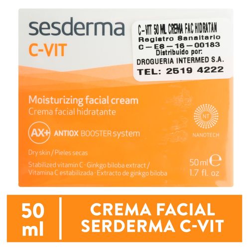 Facial Sesderma Cvit Moisturizing - 50 ml