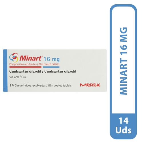 Minart Merck 16 Mg X 14 Tabletas