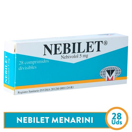 Nebilet Menarini 5 Mg X28 Comprimidos