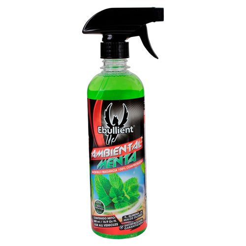 Aromatizante Ebullient para auto en spray aroma a menta - 500 ml