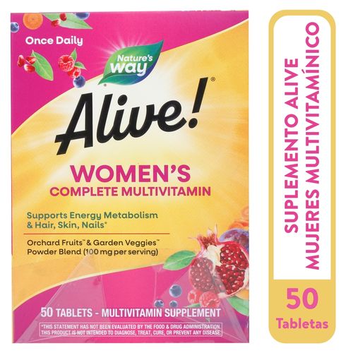 Vitamina Alive Mujer Tableta